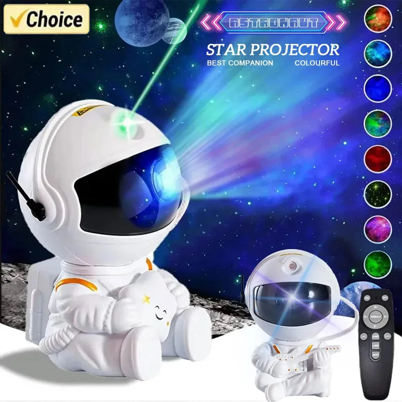 Astronaut Galaxy Star Projector