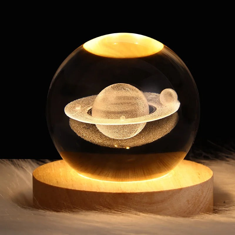 Galaxy Crystal Ball Lamp