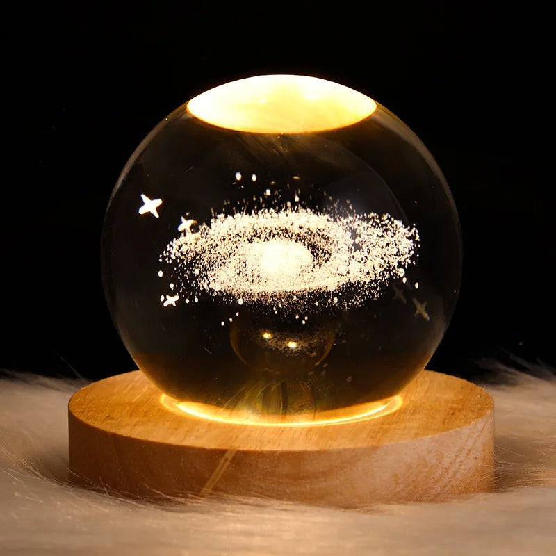 Galaxy Crystal Ball Lamp